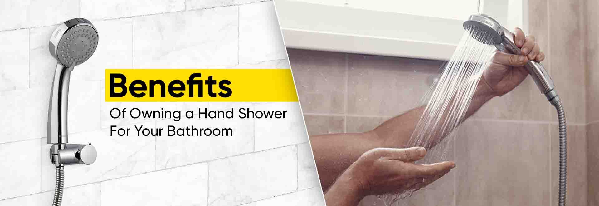 Benefits Of Owning a Hand Shower for Your Bathroom